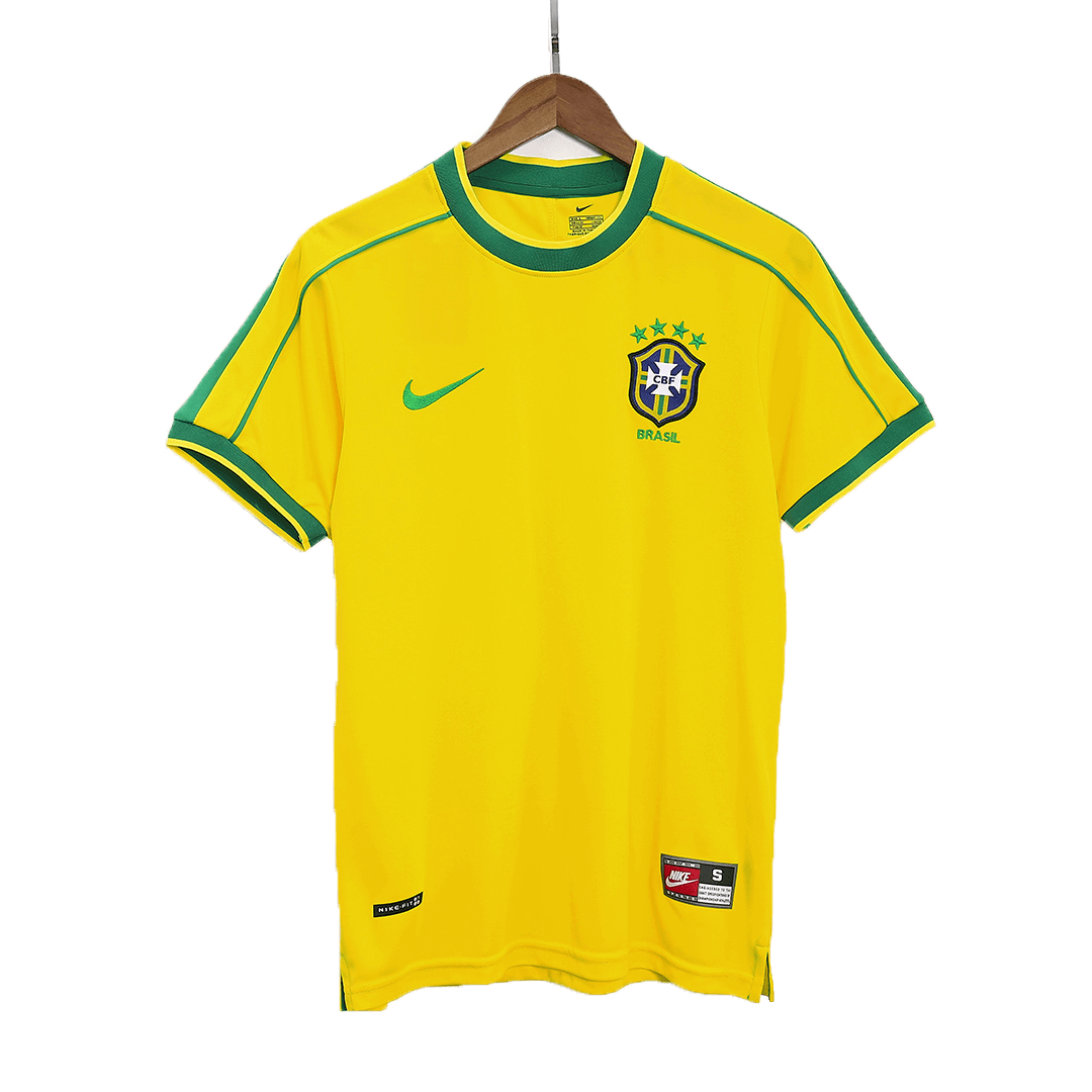 Brazylia Koszulka retro domowa 1998
