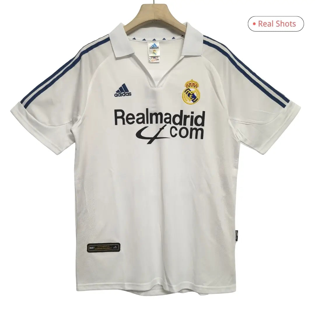 Real Madrid Koszulka retro domowa 2001/02