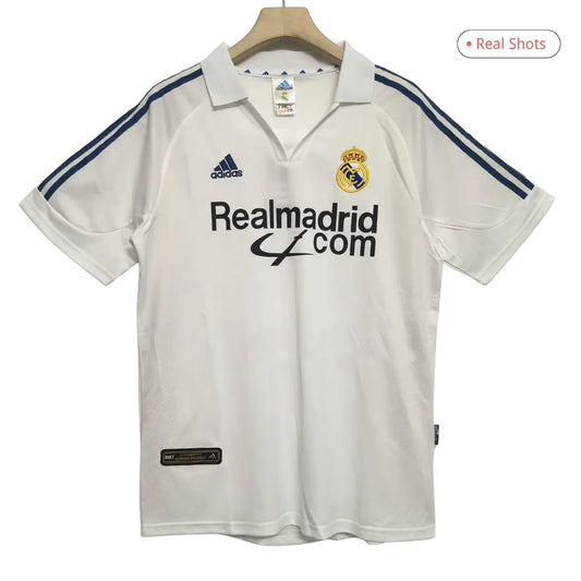 Real Madrid Koszulka retro domowa 2001/02