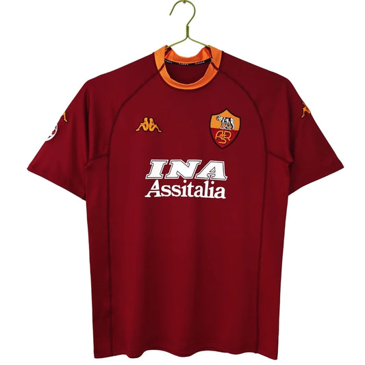 Roma Koszulka retro domowa 2000/01