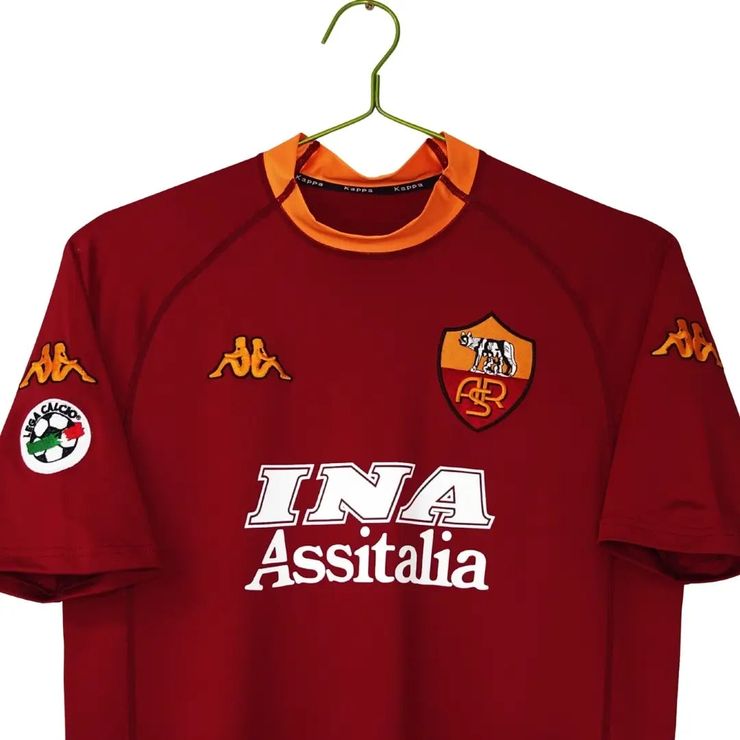 Roma Koszulka retro domowa 2000/01