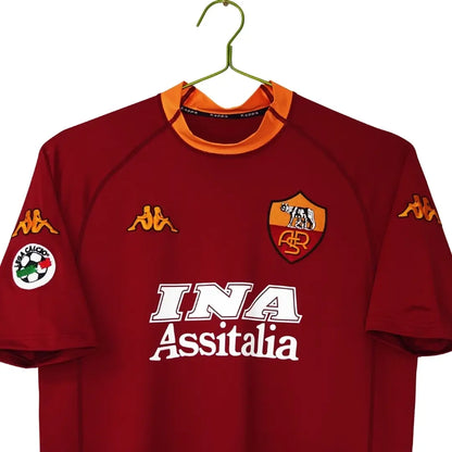 Roma Koszulka retro domowa 2000/01