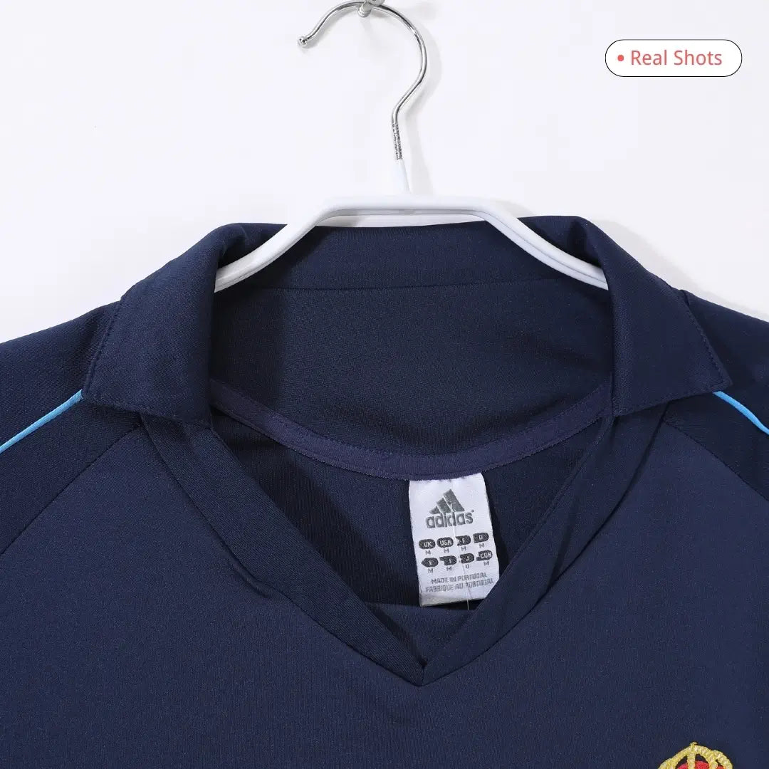 Real Madrid Koszulka retro wyjazdowa z długim rękawem 2005/06