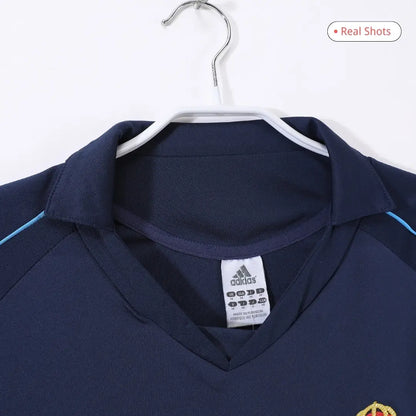 Real Madrid Koszulka retro wyjazdowa z długim rękawem 2005/06