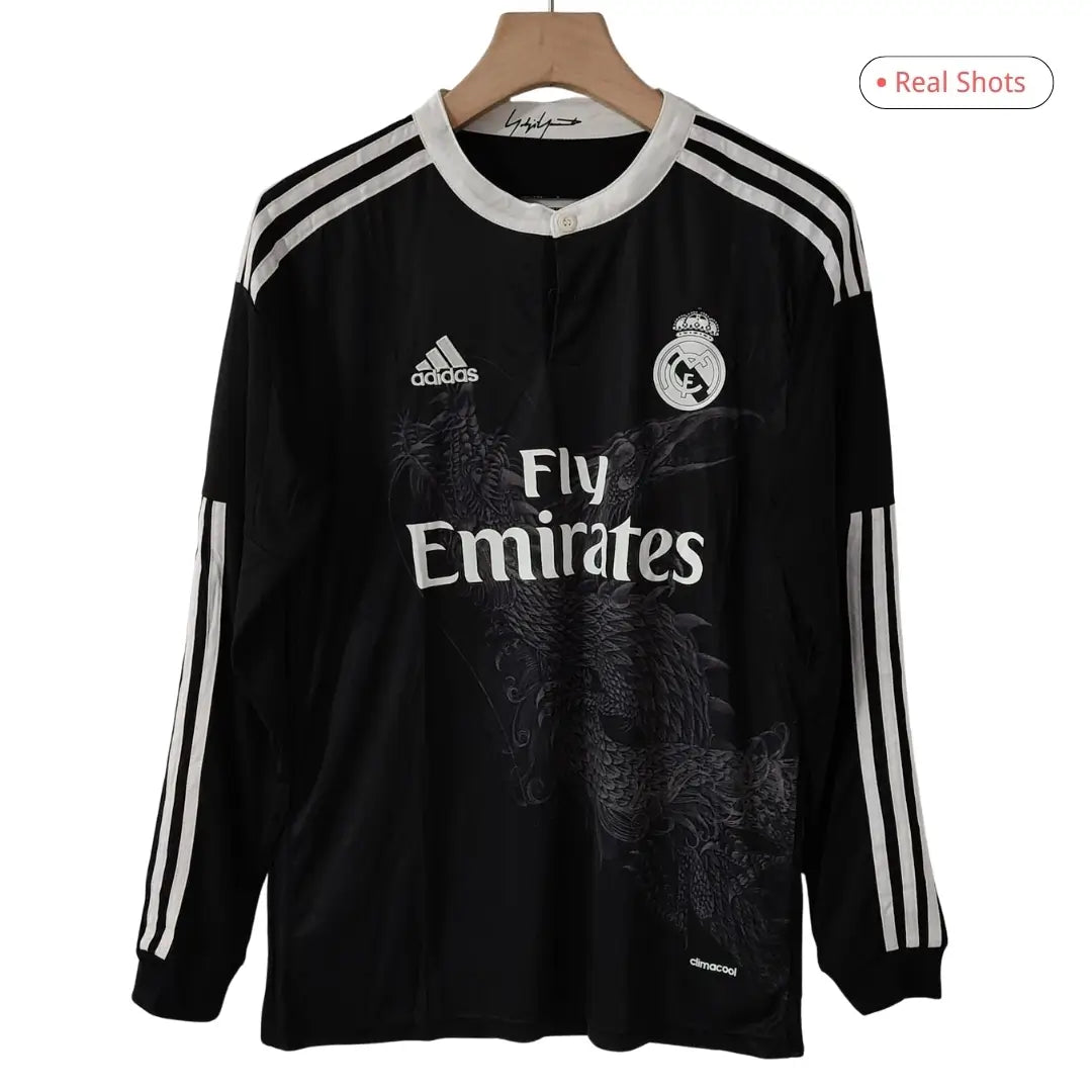 Real Madrid Koszulka retro trzecia z długim rękawem 2014/15