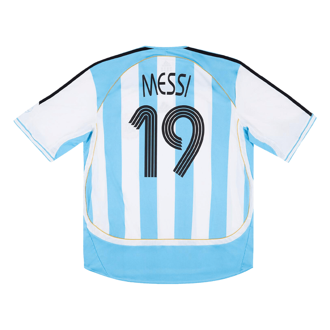 MESSI #19 Argentyna Koszulka retro domowa 2006