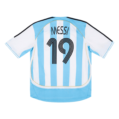 MESSI #19 Argentyna Koszulka retro domowa 2006