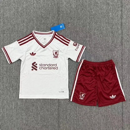 Liverpool Dziecięcy Komplet wyjazdowy – koszulka + spodenki 2026/27