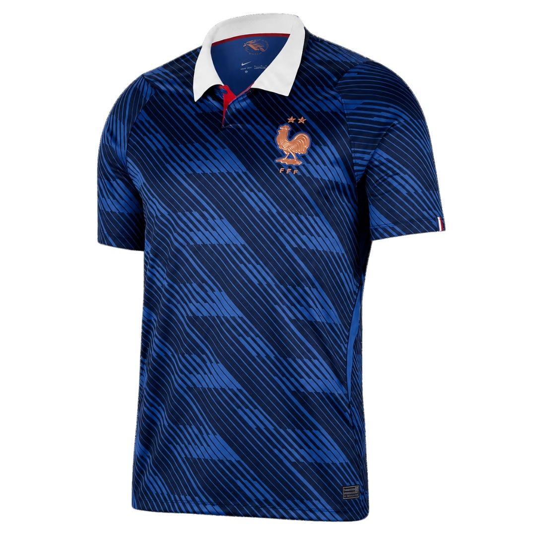 Francja Koszulka Domowa Bez logo – Mundial 2026