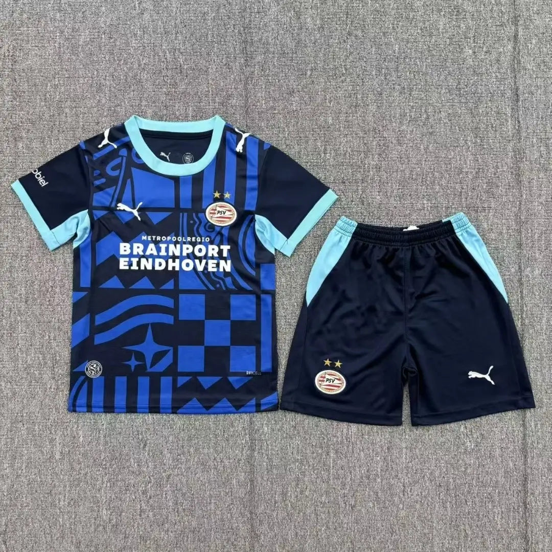 PSV Eindhoven Dziecięcy Komplet trzeci – koszulka + spodenki 2026/27