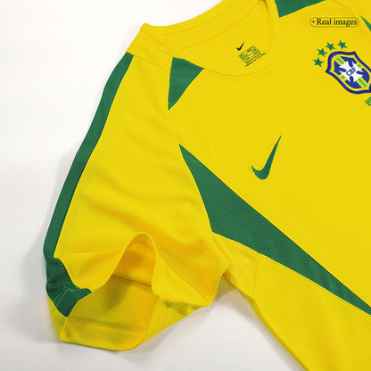Brazylia Koszulka retro domowa 2002/03