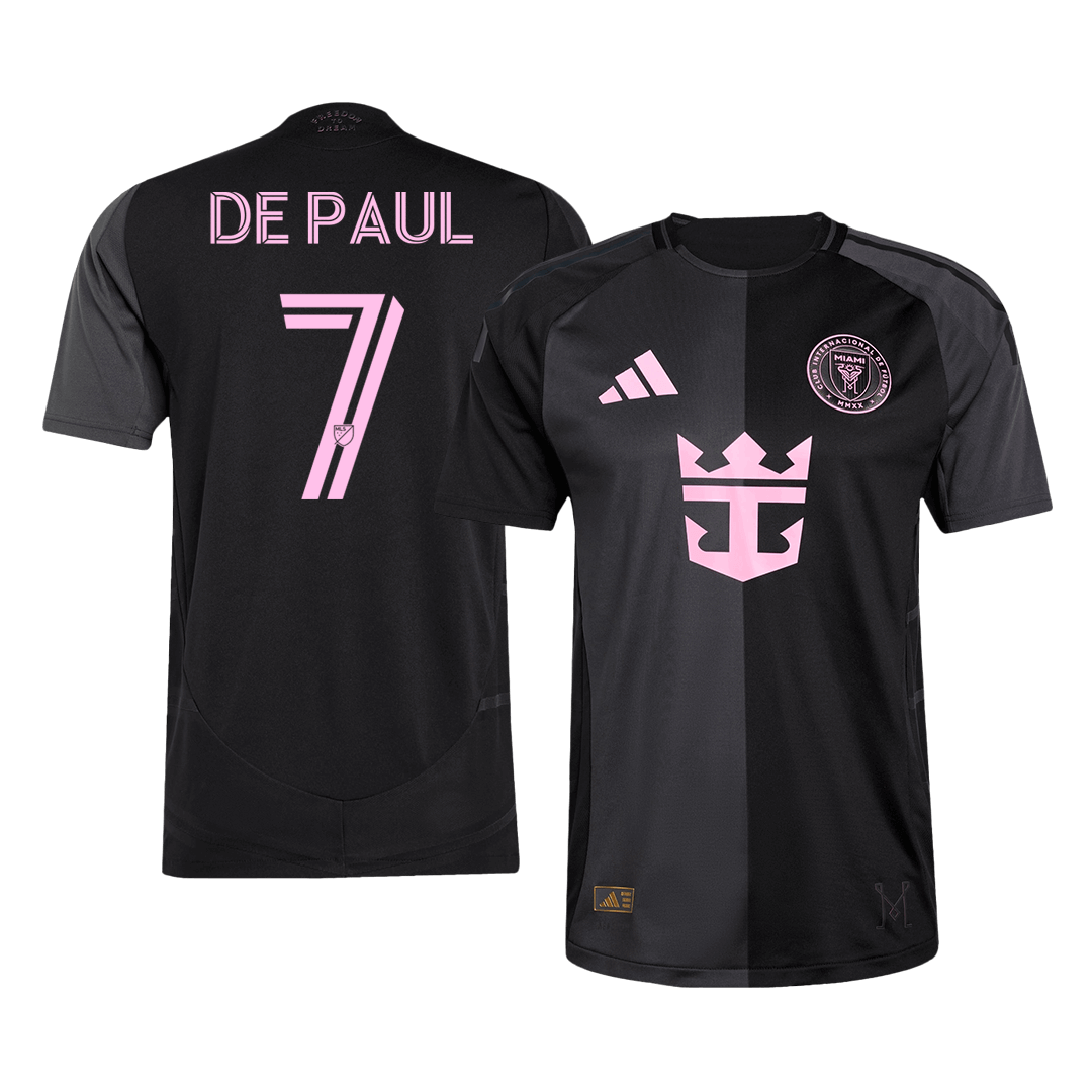 DE PAUL #7 Inter Miami CF Koszulka Wyjazdowa Wersja zawodnicza 2025