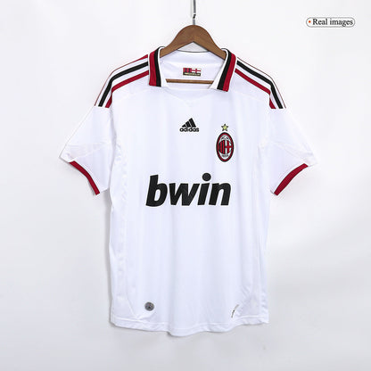 Ronaldinho #80 AC Milan Koszulka retro wyjazdowa 2009/10