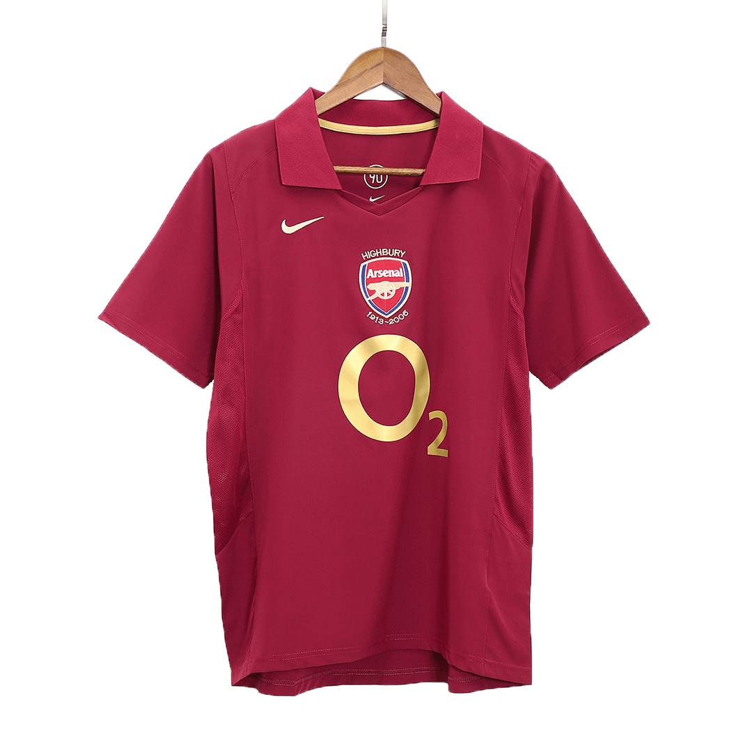 HENRY #14 Arsenal Koszulka retro domowa 2005/06