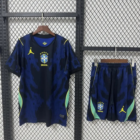 Brazylia Zestaw – Koszulka + Spodenki Wyjazdowa – Mundial 2026