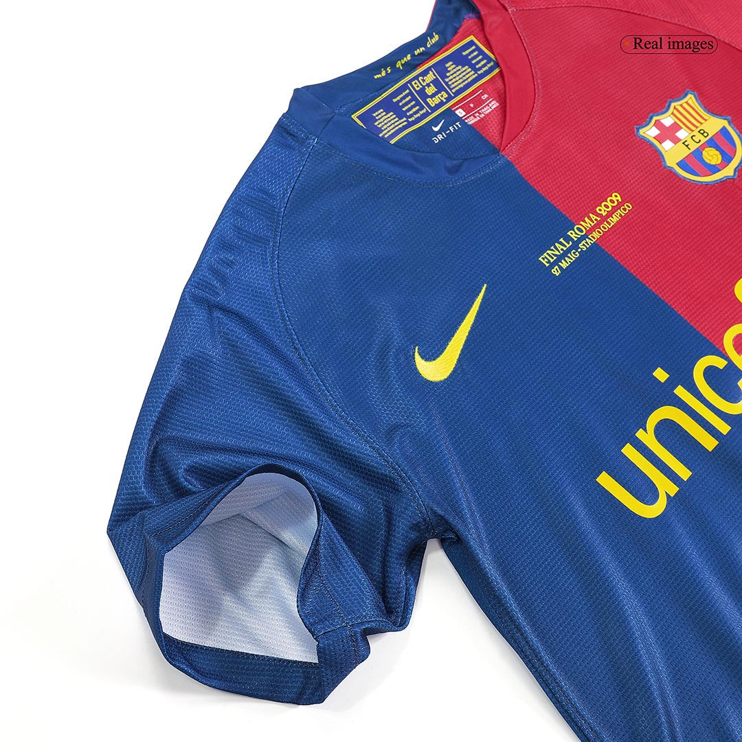 Barcelona MESSI #10 Barcelona Koszulka retro domowa UCL 2008/09