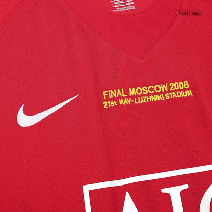 Manchester United Koszulka retro domowa UCL Final 2007/08