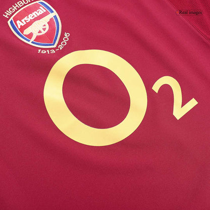 Arsenal Koszulka retro domowa 2005/06