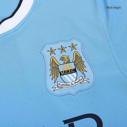 Manchester City Koszulka retro domowa 2013/14