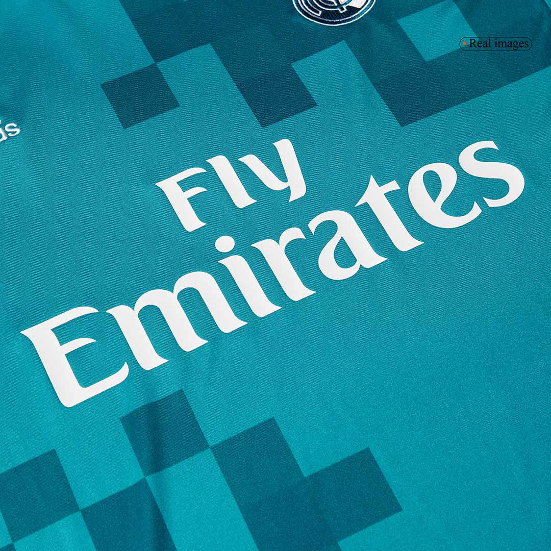 BENZEMA #9 Real Madrid Koszulka retro trzecia 2017/18