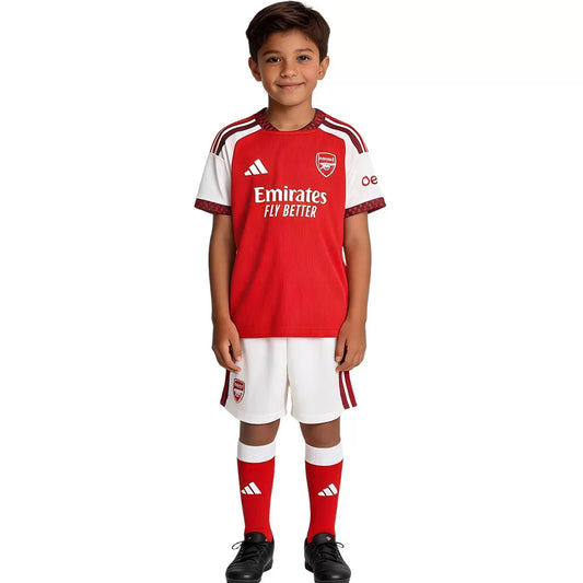 Arsenal Dziecięcy Komplet domowy – koszulka + spodenki 2026/27