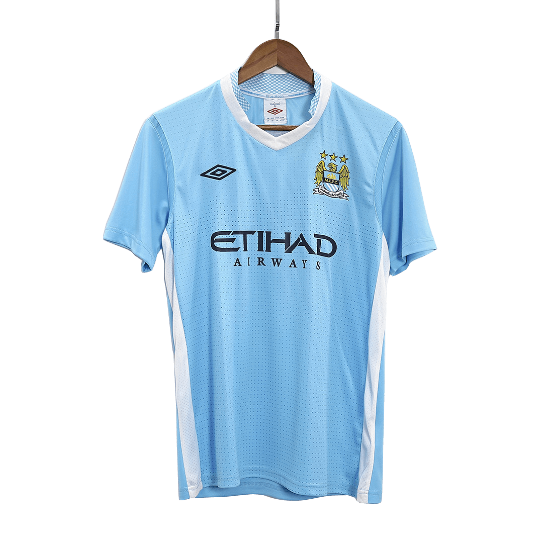 Manchester City Koszulka retro domowa 2011/12