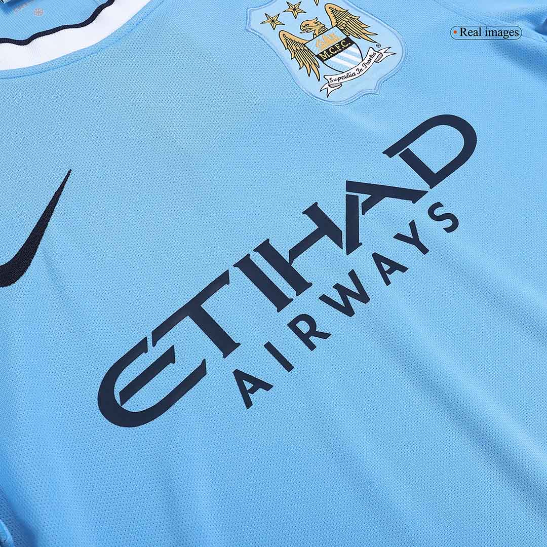 Manchester City Koszulka retro domowa 2013/14