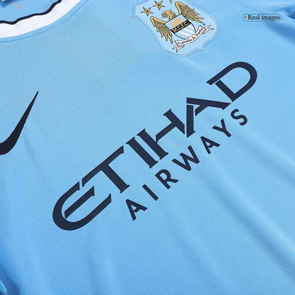 Manchester City Koszulka retro domowa 2013/14