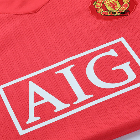 RONALDO #7 Manchester United Koszulka retro domowa 2007/08