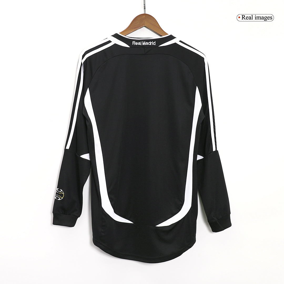 Real Madrid Koszulka retro wyjazdowa z długim rękawem 2006/07