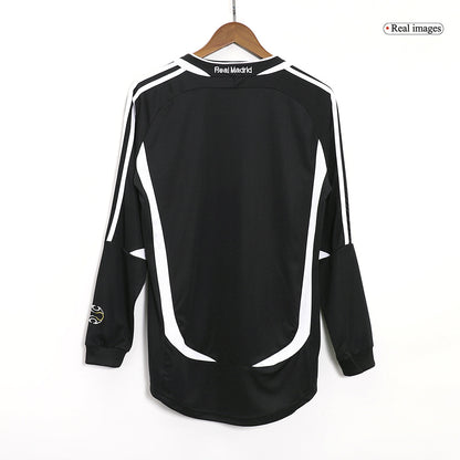 Real Madrid Koszulka retro wyjazdowa z długim rękawem 2006/07