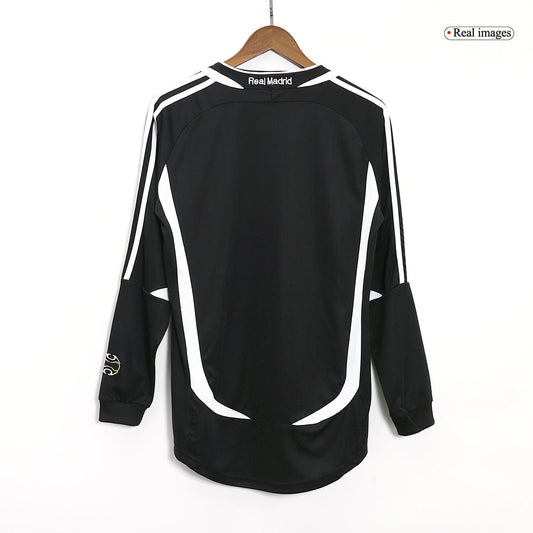 Real Madrid Koszulka retro wyjazdowa z długim rękawem 2006/07