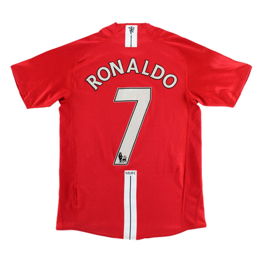 RONALDO #7 Manchester United Koszulka retro domowa 2007/08