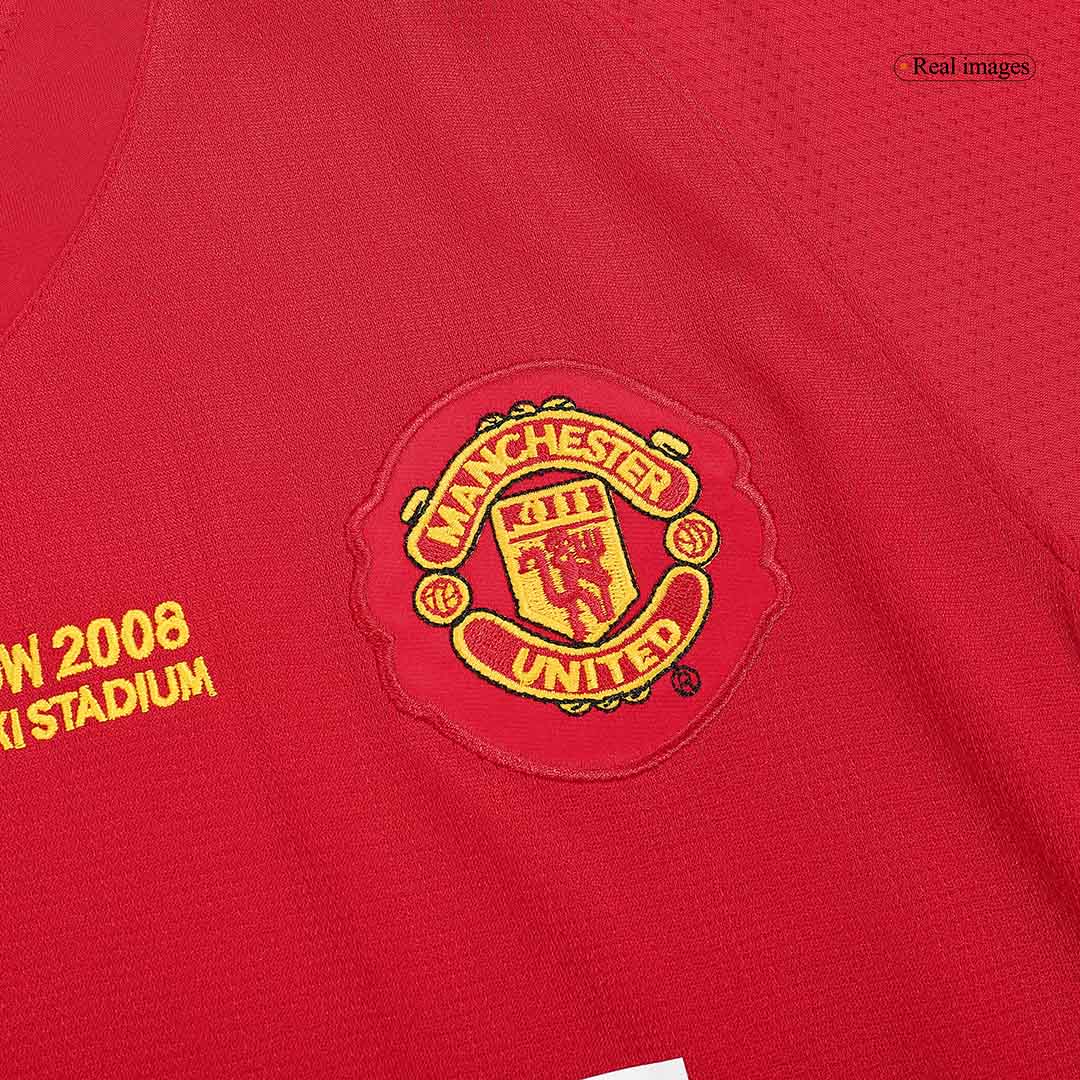 Manchester United Koszulka retro domowa UCL Final 2007/08