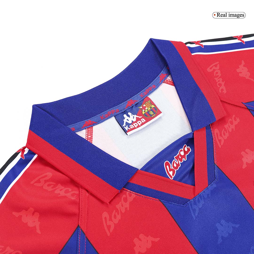 Stoichkov #8 Barcelona Koszulka retro domowa 1996/97