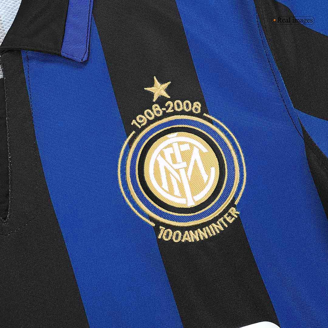Inter Mediolan Koszulka retro domowa 2007/08
