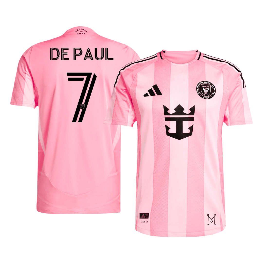 DE PAUL #7 Inter Miami CF Koszulka Domowa Wersja zawodnicza 2025