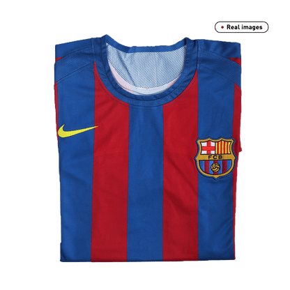 Barcelona MESSI #30 Barcelona Koszulka retro domowa UCL Final 2005/06