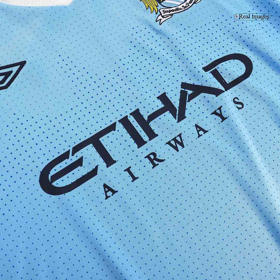 Manchester City Koszulka retro domowa 2011/12