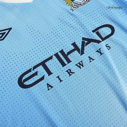 Manchester City Koszulka retro domowa 2011/12