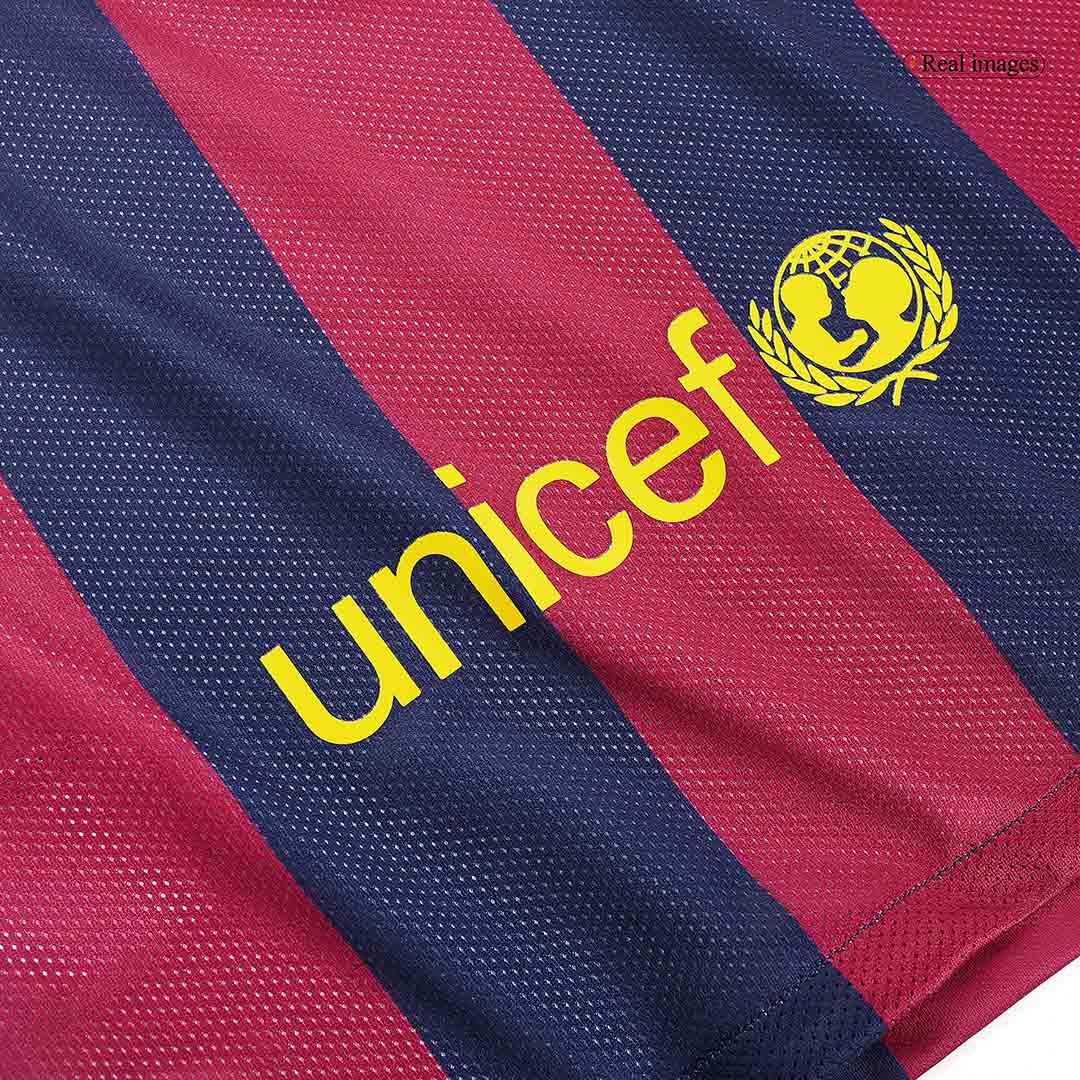 Barcelona NEYMAR JR #11 Barcelona Koszulka retro domowa 2014/15