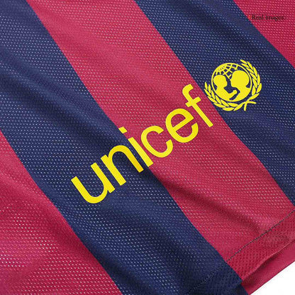 Barcelona NEYMAR JR #11 Barcelona Koszulka retro domowa 2014/15