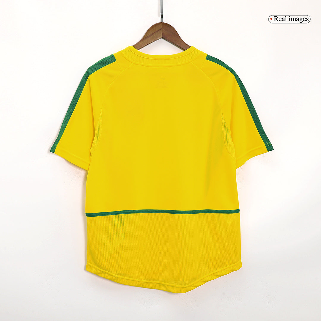Brazylia Koszulka retro domowa 2002/03