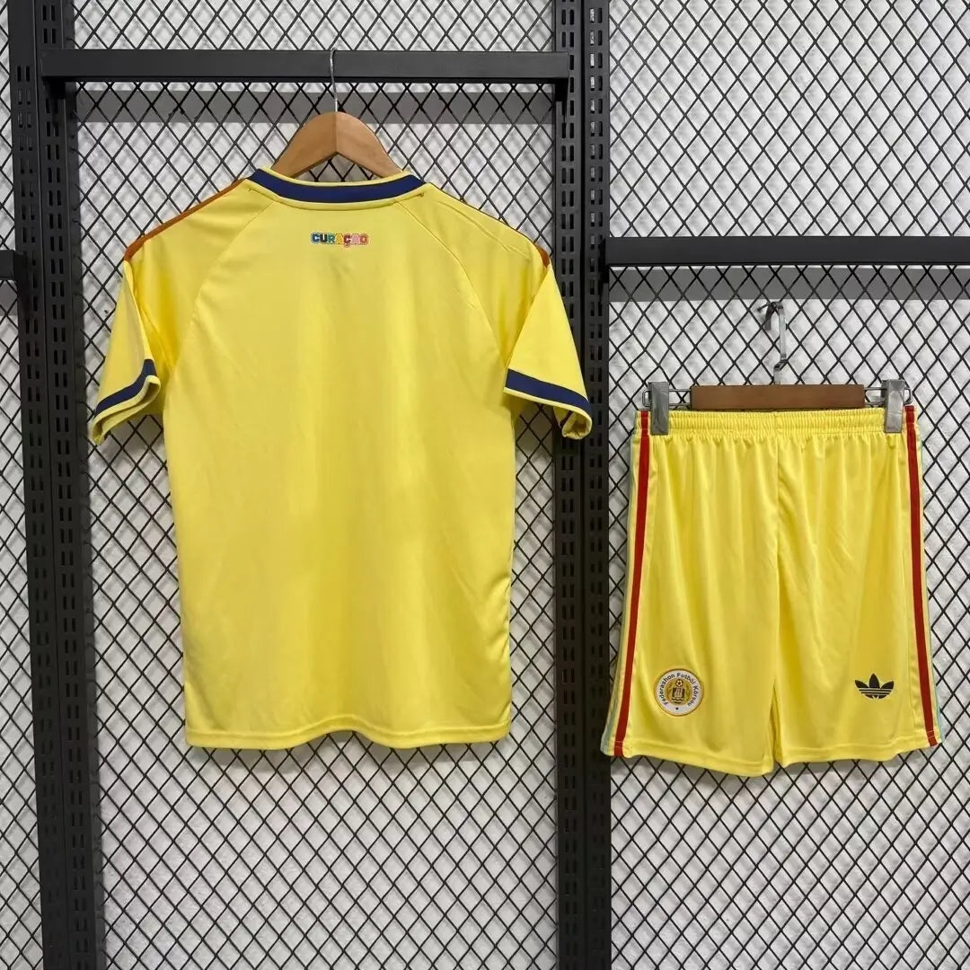 Curaçao Zestaw – Koszulka + Spodenki Wyjazdowa – Mundial 2026