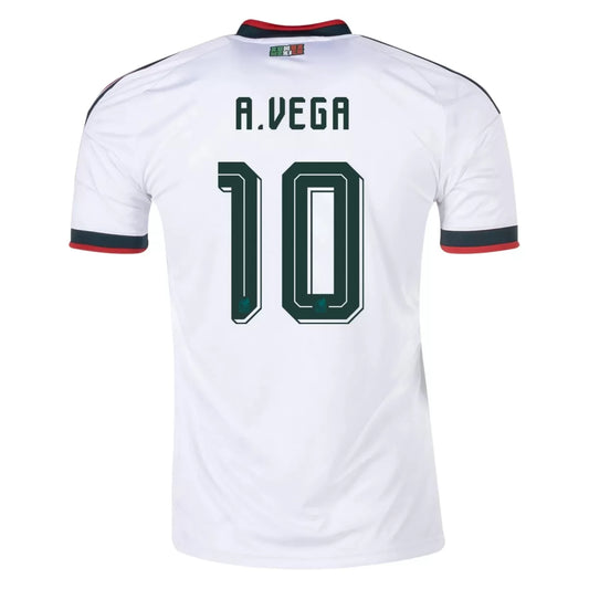 A.VEGA #10 Meksyk Koszulka Wyjazdowa – Mundial 2026