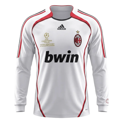 AC Milan Koszulka retro wyjazdowa z długim rękawem 2006/07