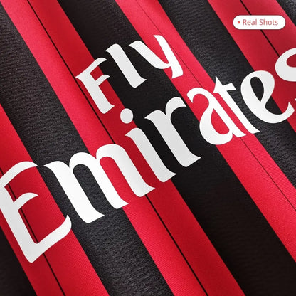 KAKA' #22 AC Milan Koszulka retro domowa z długim rękawem UCL 2013/14