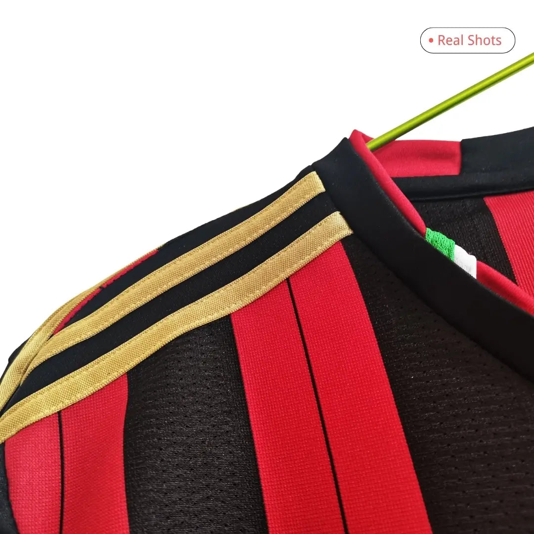 KAKA' #22 AC Milan Koszulka retro domowa z długim rękawem UCL 2013/14