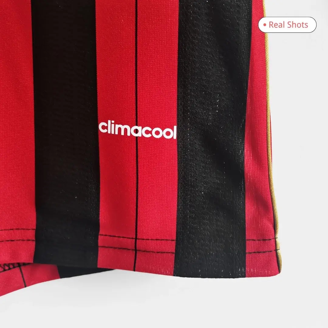 KAKA' #22 AC Milan Koszulka retro domowa z długim rękawem UCL 2013/14