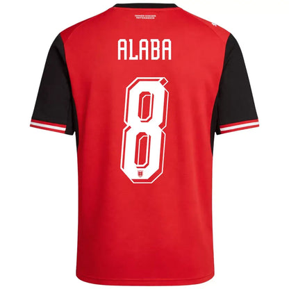 ALABA #8 Austria Koszulka Domowa – Mundial 2026